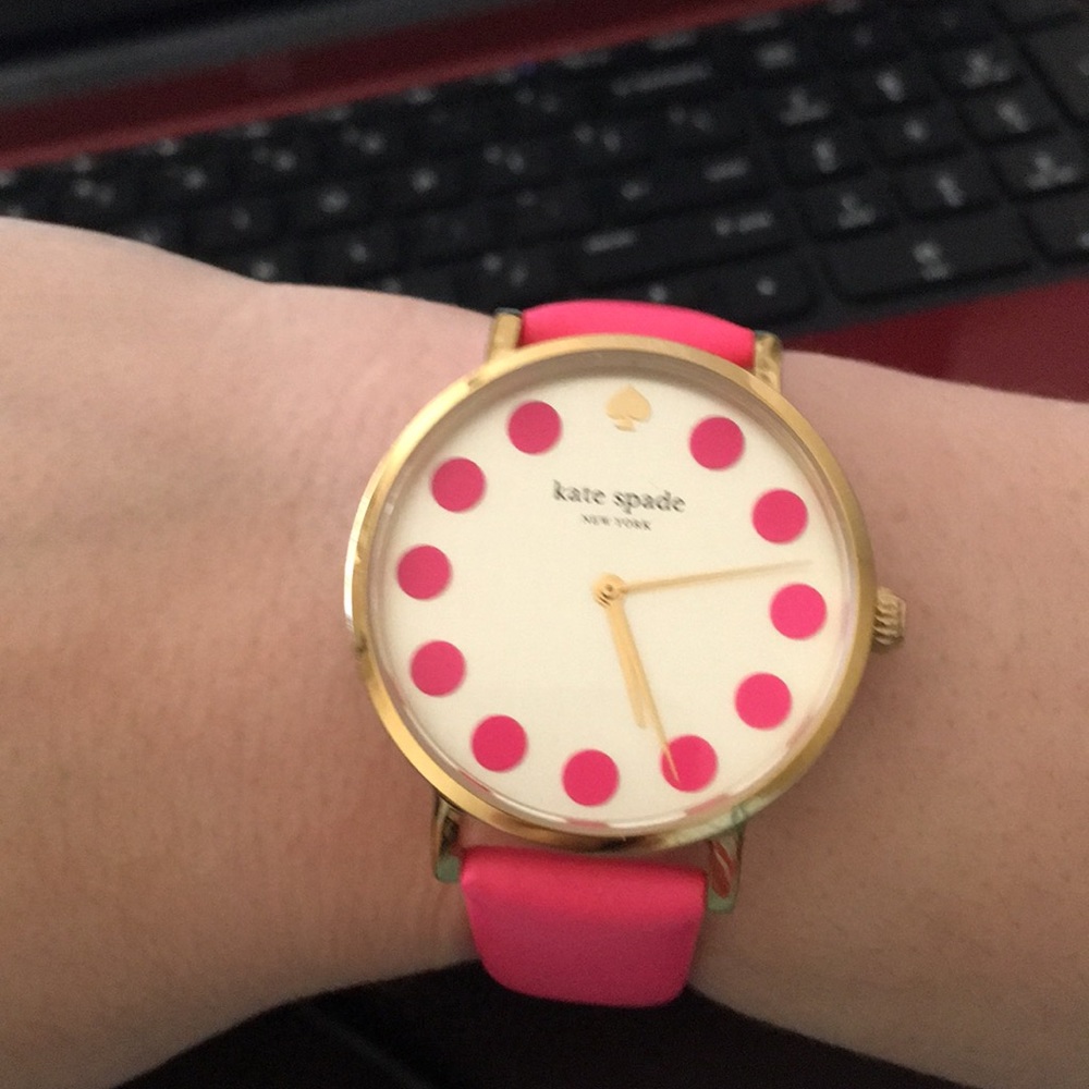 Kate Spade Pink Metro Watch - Picture 2 of 6